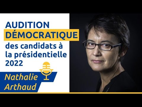 Nathalie Arthaud de Lutte Ouvrière – Audition Démocratique des Candidats à la Présidentielle 2022