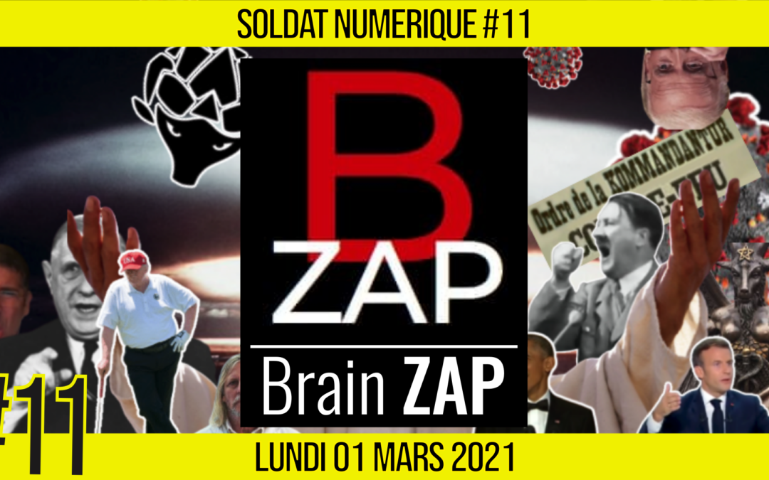 🥊 SOLDAT NUMÉRIQUE #11 🗣 BrainZap 🎯 Zapping Satyrique 📆 01-03-2021