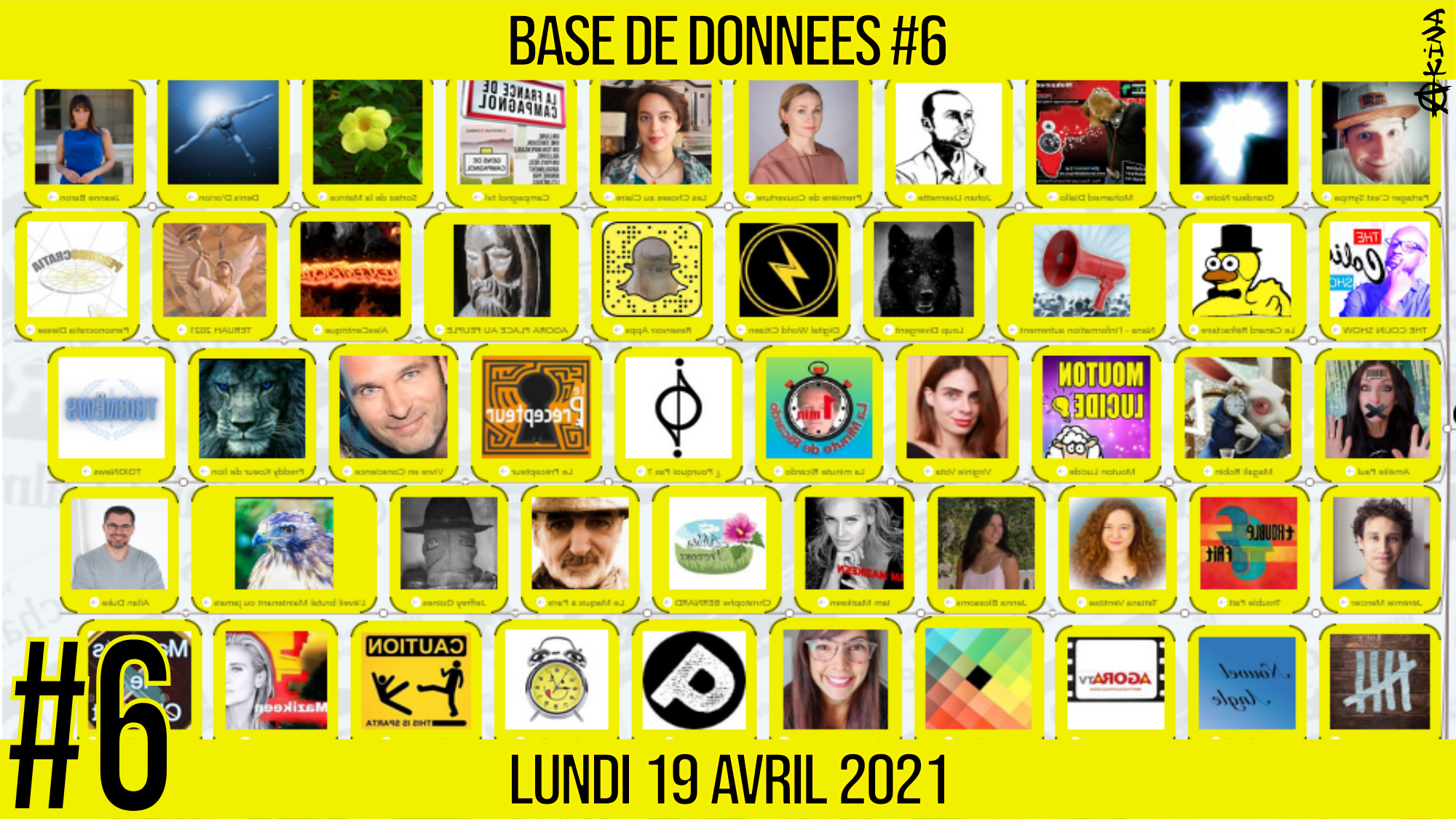 🗂 BASE DE DONNÉES #6 📕 Annuaire des Médias Vidéos Indépendants 6/6 📆 19-04-2021