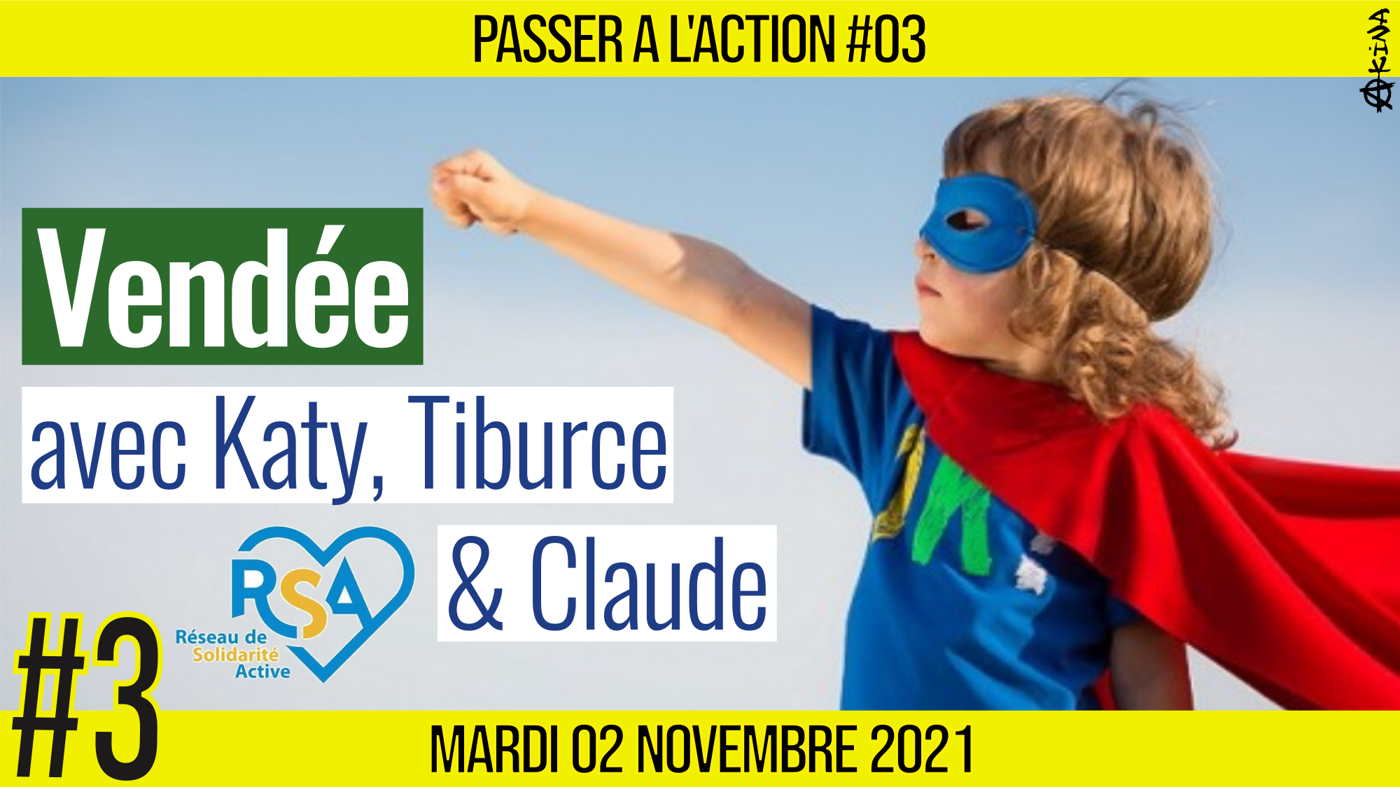 🎬 PASSER A L’ACTION #03 👥 Ils agissent en Vendée 👥 Katy & Claude 🟨 Avec RSA 📆 02-11-2021