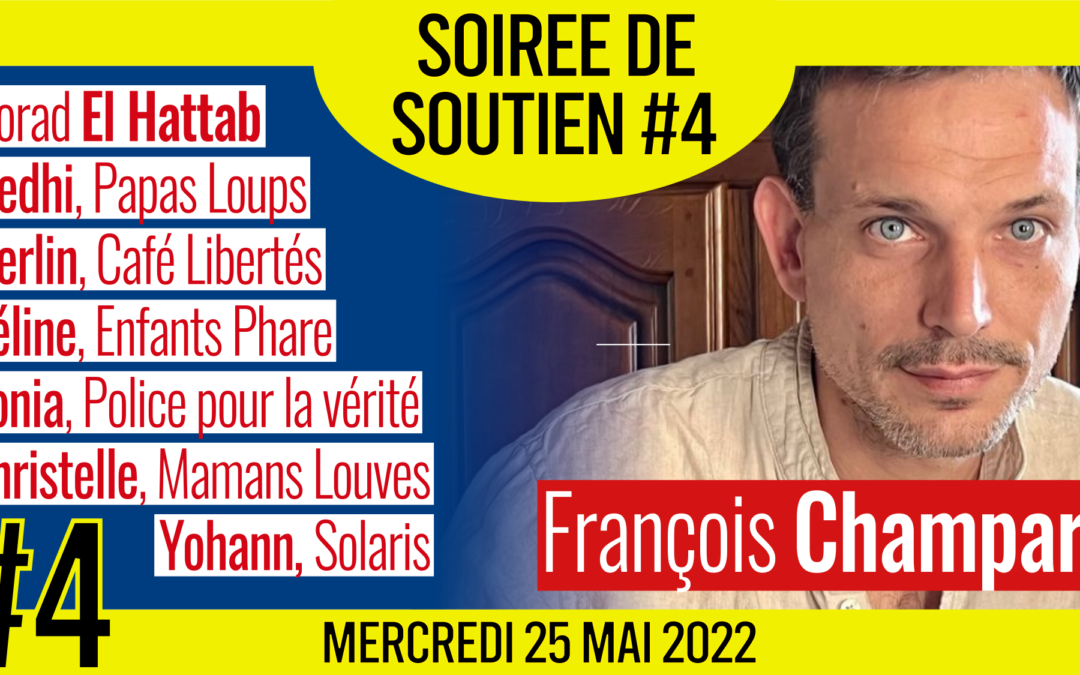 💛 SOUTIEN à François CHAMPART 👨‍👩‍👧‍👦 Morad El Hattab, Medhi, Merlin, Céline, Sonia, Christelle et Yohan 📅 25-05-2022