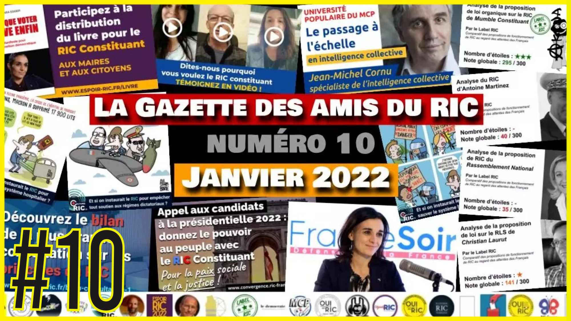 📰 La Gazette des amis du RIC #10 🎯 Convergence RIC France 📅 Janvier 2022 🗣 Akina