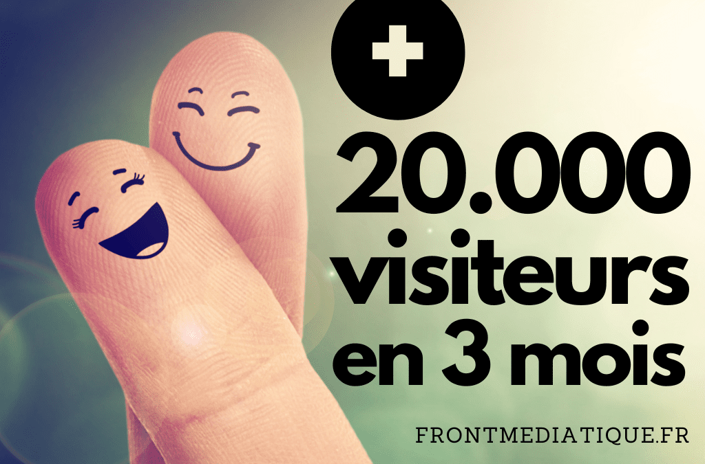 🕳 COULISSE DU FRONT MEDIATIQUE #3 🟨 Site internet : + de 20.000 visites en 2 mois 📆 25-04-2023 🗣 Akina