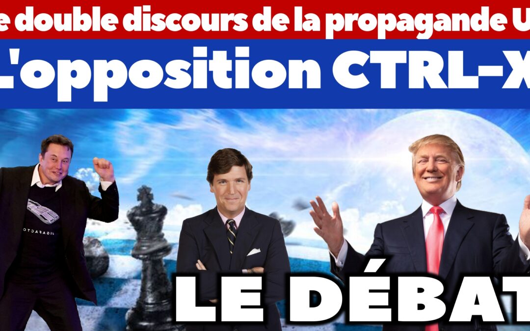 🪧 CONFÉRENCE CITOYENNE #8 🇺🇸 Le double discours de la propagande US : L’opposition CTRL-X – LE DEBAT 🗣️ Joe Massot – Leonoardo – Rudy – Sophie 📆 01-03-2024