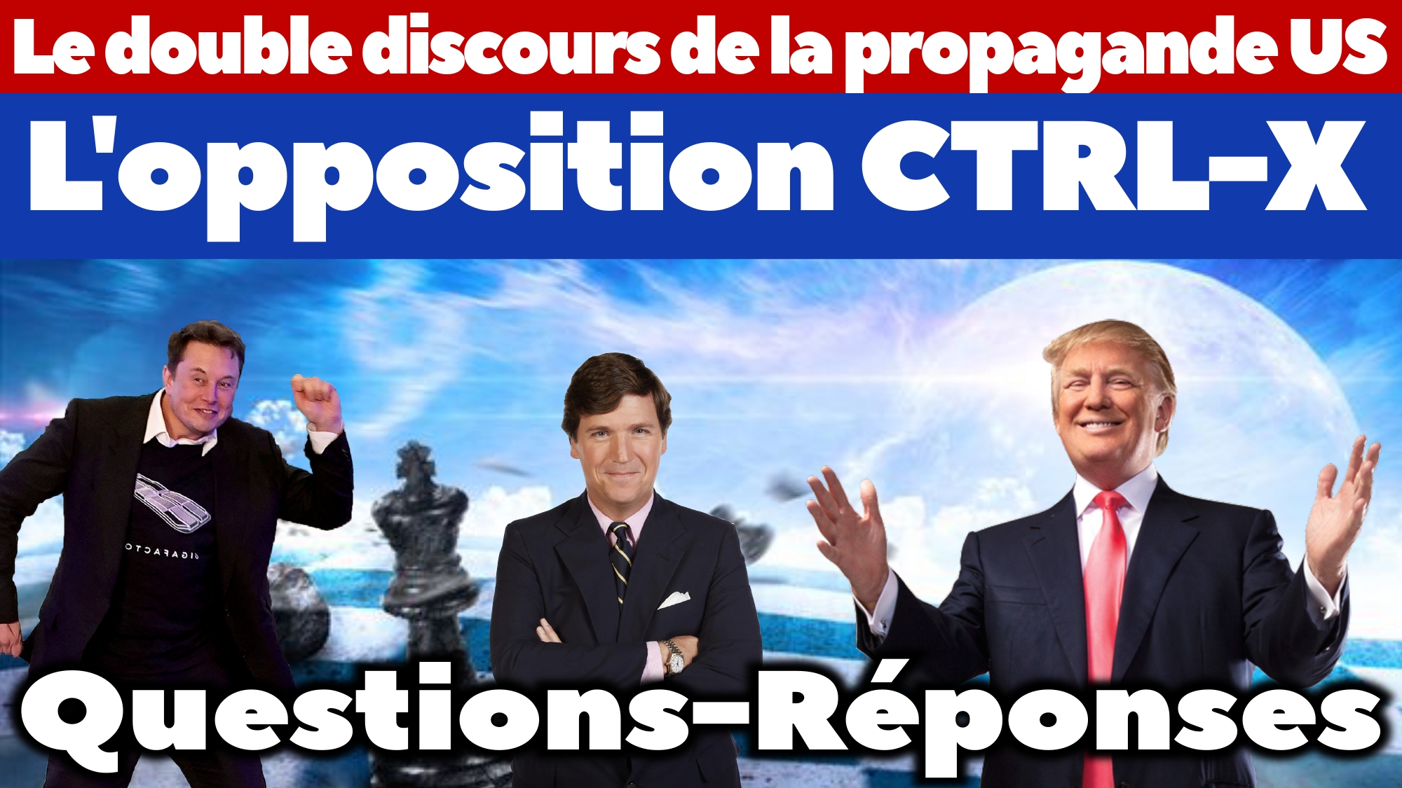 🪧 CONFÉRENCE CITOYENNE #9 🇺🇸 Le double discours de la propagande US: L’opposition CTRL-X – Questions/Réponses 🗣️ Joe Massot 📆 08-03-2024